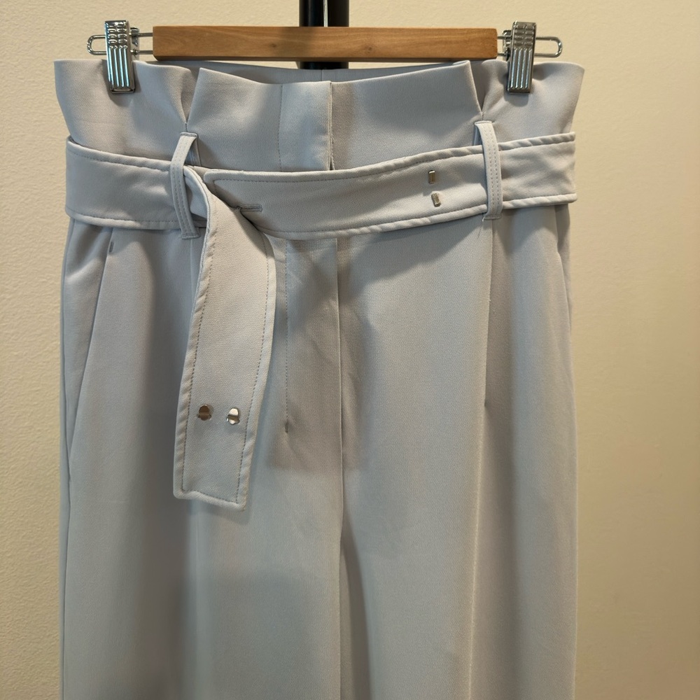Babaton Aritzia Jermaine Paper Bag High Waist Wide Leg Pants Size 8 - Picture 4 of 8